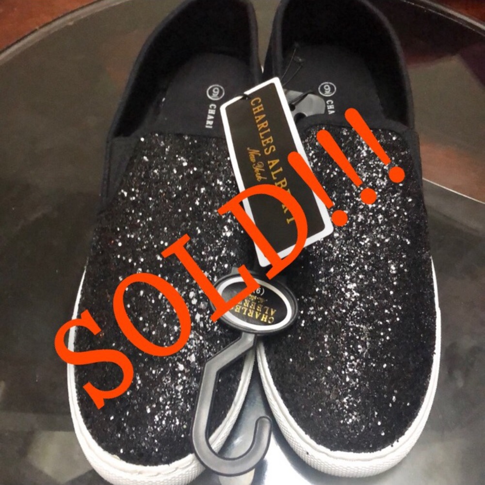 Charles Albert sequin casual shoes